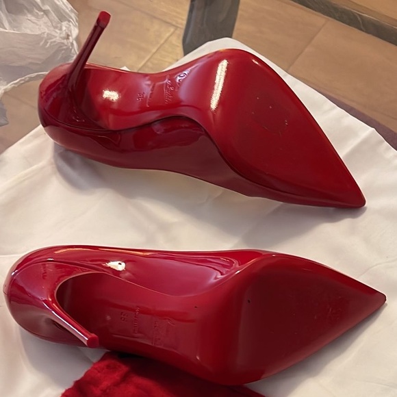 NEW Red Christian Louboutin "Kate Pump" - Picture 2 of 3